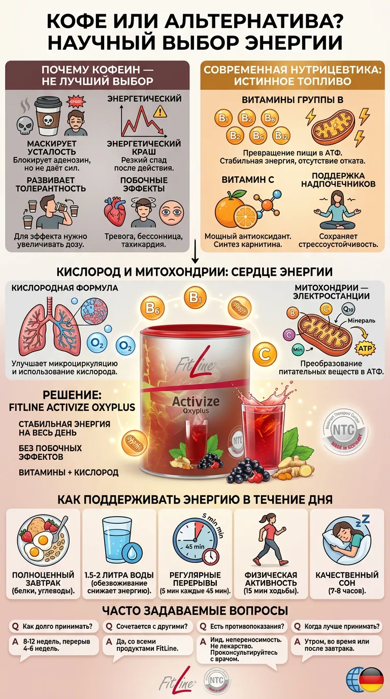 Activize Oxyplus противопоказания: ниацин, кофеин и кому быть осторожнее