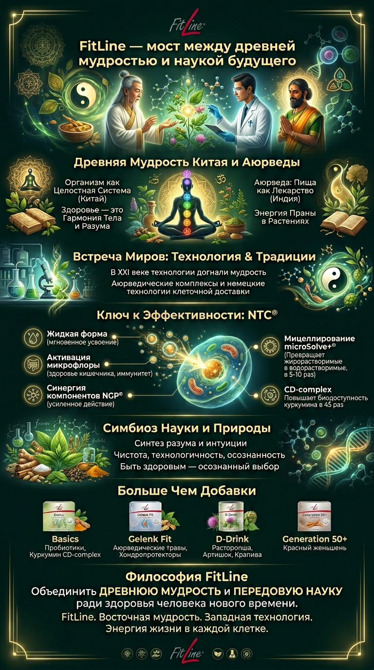 FitLine — мост между древней мудростью и наукой будущего