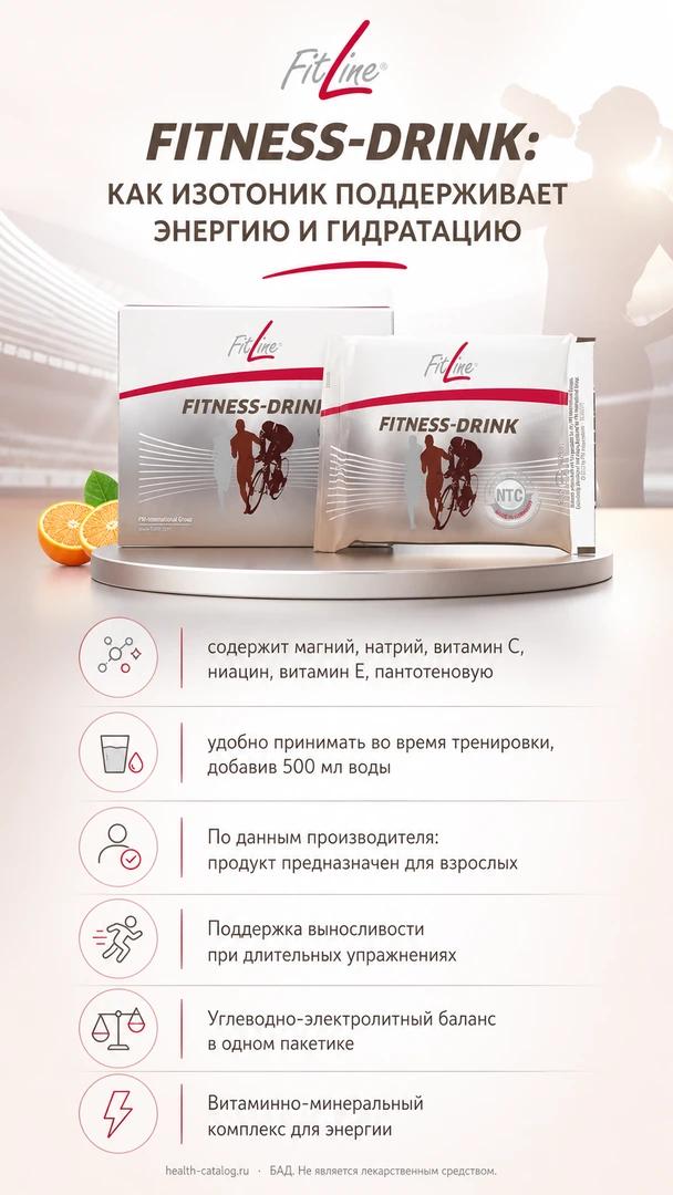 Fitness‑Drink: как изотоник поддерживает энергию и гидратацию