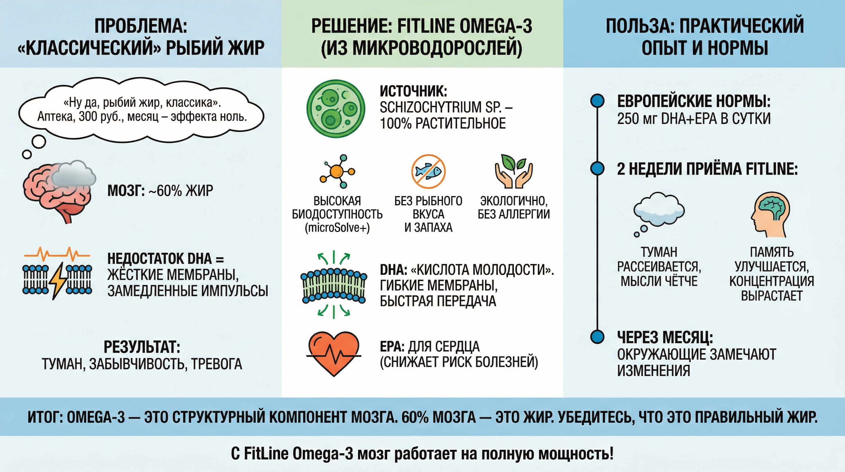 Omega 3: почему о ней говорят все врачи