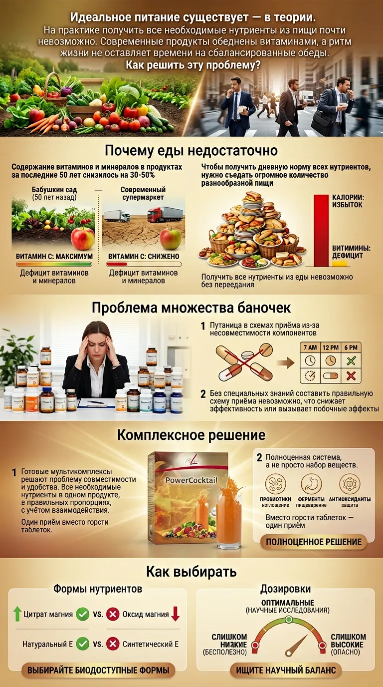 FitLine PowerCocktail: полноценное питание в одном стакане